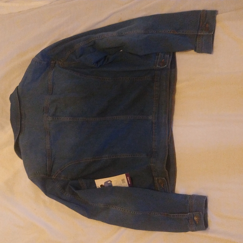 NWT Social Standard by Sanctuary Women's Jean Jacket Size:XXL - Picture 7 of 11